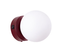 Wall lamp SOLLUX SL.2249 YOLI BURGUNDY / TAUPE 1 x G9