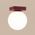 Ceiling lamp SOLLUX SL.2250 YOLI BURGUNDY 1 x G9 Ceiling lamp SOLLUX SL.2250 YOLI BURGUNDY 1 x G9