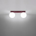 Ceiling lamp SOLLUX SL.2251 YOLI BURGUNDY 2 x G9 Ceiling lamp SOLLUX SL.2251 YOLI BURGUNDY 2 x G9
