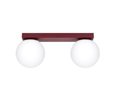 Ceiling lamp SOLLUX SL.2251 YOLI BURGUNDY 2 x G9 Ceiling lamp SOLLUX SL.2251 YOLI BURGUNDY 2 x G9
