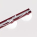 Ceiling lamp SOLLUX SL.2252 YOLI BURGUNDY 3 x G9 Ceiling lamp SOLLUX SL.2252 YOLI BURGUNDY 3 x G9
