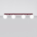 Ceiling lamp SOLLUX SL.2253 YOLI BURGUNDY 4 x G9 Ceiling lamp SOLLUX SL.2253 YOLI BURGUNDY 4 x G9