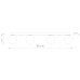 Ceiling lamp SOLLUX SL.2253 YOLI BURGUNDY 4 x G9 Ceiling lamp SOLLUX SL.2253 YOLI BURGUNDY 4 x G9