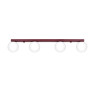 Плафон SOLLUX SL.2253 YOLI BURGUNDY 4 x G9