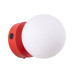 Wall lamp SOLLUX SL.2270 YOLI RED / TAUPE 1 x G9 Wall lamp SOLLUX SL.2270 YOLI RED / TAUPE 1 x G9