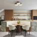 Ceiling lamp SOLLUX SL.2279 OMIQ TAUPE 4 x E27