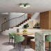 Ceiling lamp SOLLUX SL.2283 OMIQ SAGE GREEN 4 x E27 Ceiling lamp SOLLUX SL.2283 OMIQ SAGE GREEN 4 x E27
