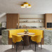 Ceiling lamp SOLLUX SL.2284 OMIQ YELLOW 4 x E27 Ceiling lamp SOLLUX SL.2284 OMIQ YELLOW 4 x E27