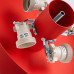 Ceiling lamp SOLLUX SL.2285 OMIQ RED 4 x E27 Ceiling lamp SOLLUX SL.2285 OMIQ RED 4 x E27