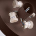 Ceiling lamp SOLLUX SL.2286 OMIQ BROWN 4 x E27 Ceiling lamp SOLLUX SL.2286 OMIQ BROWN 4 x E27