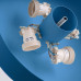 Ceiling lamp SOLLUX SL.2287 OMIQ LIGHT BLUE 4 x E27 Ceiling lamp SOLLUX SL.2287 OMIQ LIGHT BLUE 4 x E27