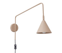 Wall lamp SOLLUX SL.2288 NOX TAUPE 1 x E14
