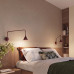 Wall lamp SOLLUX SL.2289 NOX BURGUNDY 1 x E14