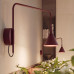 Wall lamp SOLLUX SL.2289 NOX BURGUNDY 1 x E14