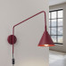 Wall lamp SOLLUX SL.2289 NOX BURGUNDY 1 x E14