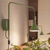 Wall lamp SOLLUX SL.2292 NOX SAGE GREEN 1 x E14 Wall lamp SOLLUX SL.2292 NOX SAGE GREEN 1 x E14