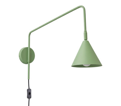 Wall lamp SOLLUX SL.2292 NOX SAGE GREEN 1 x E14 Wall lamp SOLLUX SL.2292 NOX SAGE GREEN 1 x E14