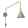Wall lamp SOLLUX SL.2292 NOX SAGE GREEN 1 x E14