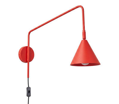 Wall lamp SOLLUX SL.2294 NOX RED 1 x E14 Wall lamp SOLLUX SL.2294 NOX RED 1 x E14