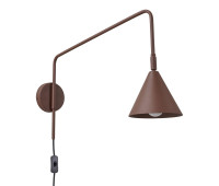 Wall lamp SOLLUX SL.2295 NOX BROWN 1 x E14