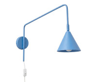 Wall lamp SOLLUX SL.2296 NOX LIGHT BLUE 1 x E14 Wall lamp SOLLUX SL.2296 NOX LIGHT BLUE 1 x E14