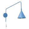 Wall lamp SOLLUX SL.2296 NOX LIGHT BLUE 1 x E14