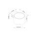 Wall lamp SOLLUX SL.2445 MODO 1 TAUPE 1 x GX53 Wall lamp SOLLUX SL.2445 MODO 1 TAUPE 1 x GX53