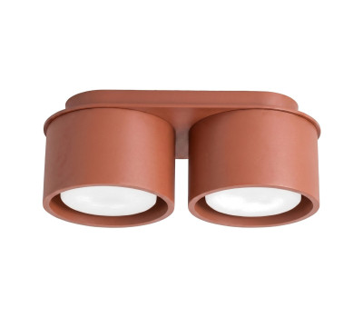 Ceiling lamp SOLLUX SL.2451 MODO 2 RED OCHRE 2 x GX53 Ceiling lamp SOLLUX SL.2451 MODO 2 RED OCHRE 2 x GX53