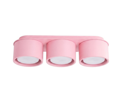 Ceiling lamp SOLLUX SL.2468 MODO 3 PINK 3 x GX53