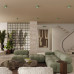 Ceiling lamp SOLLUX SL.2470 MODO 1 SAGE GREEN 1 x GX53 Ceiling lamp SOLLUX SL.2470 MODO 1 SAGE GREEN 1 x GX53