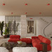 Ceiling lamp SOLLUX SL.2479 MODO 2 RED 2 x GX53 Ceiling lamp SOLLUX SL.2479 MODO 2 RED 2 x GX53
