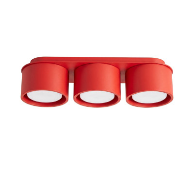 Ceiling lamp SOLLUX SL.2480 MODO 3 RED 3 x GX53 Ceiling lamp SOLLUX SL.2480 MODO 3 RED 3 x GX53