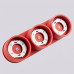 Ceiling lamp SOLLUX SL.2480 MODO 3 RED 3 x GX53 Ceiling lamp SOLLUX SL.2480 MODO 3 RED 3 x GX53