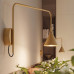 Wall lamp SOLLUX SL.2493 NOX GOLD 1 x E14 Wall lamp SOLLUX SL.2493 NOX GOLD 1 x E14