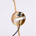 Wall lamp SOLLUX SL.2493 NOX GOLD 1 x E14 Wall lamp SOLLUX SL.2493 NOX GOLD 1 x E14