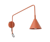 Wall lamp SOLLUX SL.2496 NOX RED OCHRE 1 x E14