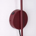Wall lamp SOLLUX SL.2498 NOX BURGUNDY / TAUPE 1 x E14