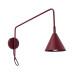 Wall lamp SOLLUX SL.2498 NOX BURGUNDY / TAUPE 1 x E14