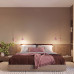 Wall lamp SOLLUX SL.2500 NOX PINK / TAUPE 1 x E14