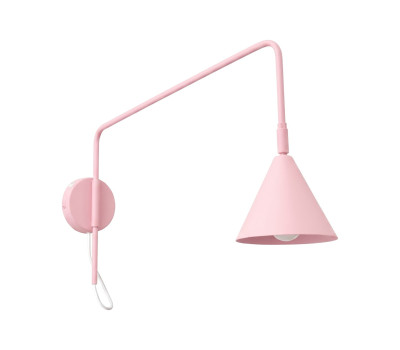 Wall lamp SOLLUX SL.2500 NOX PINK / TAUPE 1 x E14