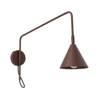 Wall lamp SOLLUX SL.2504 NOX BROWN / TAUPE 1 x E14 Wall lamp SOLLUX SL.2504 NOX BROWN / TAUPE 1 x E14