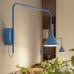 Wall lamp SOLLUX SL.2505 NOX LIGHT BLUE / TAUPE 1 x E14