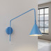 Wall lamp SOLLUX SL.2505 NOX LIGHT BLUE / TAUPE 1 x E14