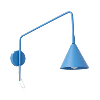 Wall lamp SOLLUX SL.2505 NOX LIGHT BLUE / TAUPE 1 x E14 Wall lamp SOLLUX SL.2505 NOX LIGHT BLUE / TAUPE 1 x E14