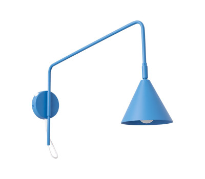 Wall lamp SOLLUX SL.2505 NOX LIGHT BLUE / TAUPE 1 x E14