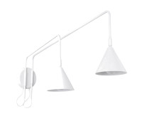 Wall lamp SOLLUX SL.2506 NOX WHITE 2 x E14