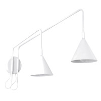 Wall lamp SOLLUX SL.2506 NOX WHITE 2 x E14 Wall lamp SOLLUX SL.2506 NOX WHITE 2 x E14