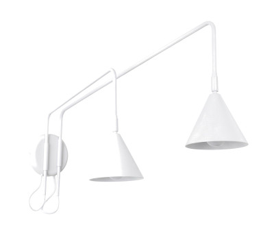 Wall lamp SOLLUX SL.2506 NOX WHITE 2 x E14 Wall lamp SOLLUX SL.2506 NOX WHITE 2 x E14