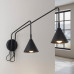 Wall lamp SOLLUX SL.2507 NOX BLACK 2 x E14