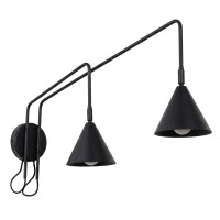 Wall lamp SOLLUX SL.2507 NOX BLACK 2 x E14 Wall lamp SOLLUX SL.2507 NOX BLACK 2 x E14